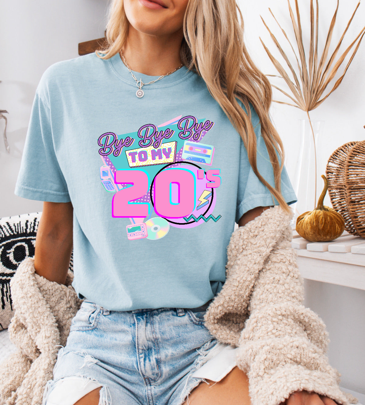 Bye Bye Bye to My 20s Funny 30th Birthday Shirt – Comfort Colors