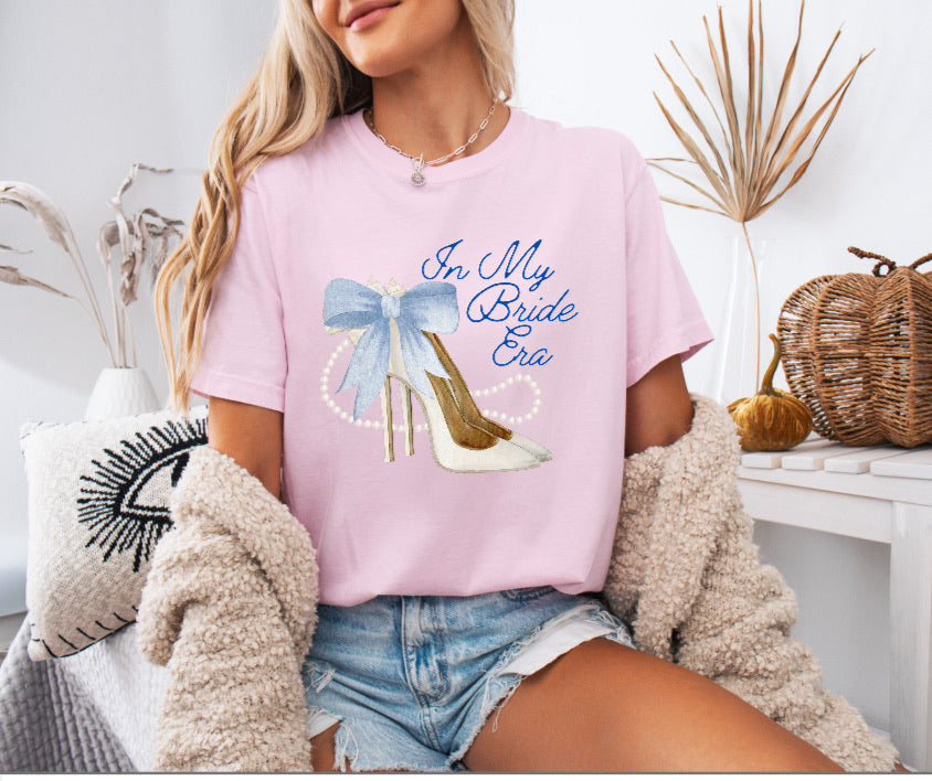 Bride to Be Shirt – Wedding Shoes & Bridal Design in Soft & Stylish Comfort Colors Tee